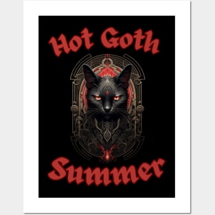 Hot Goth Summer Posters and Art